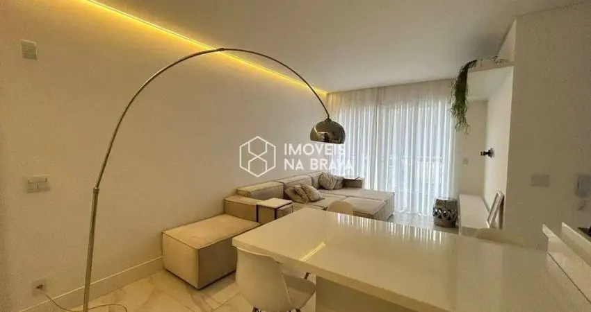 Apartamento 2 dormitorios, 2 vagas brava arts - locacao - praia brava - itajai/sc