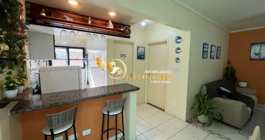Apartamento Aconchegante dois Dormitórios Ideal para fazer renda com Airbnb plataforma de locação temporaria! UBATUBA-SP