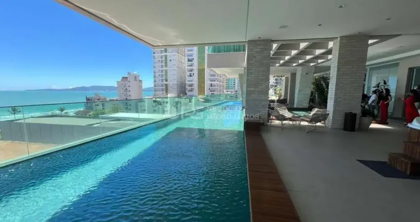 3 suítes mobiliado vista mar meia praia, meia praia, itapema - sc