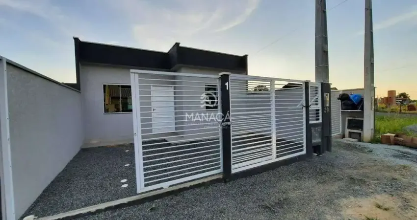 Casa 2 quartos bairro itajuba 1500mtrs da praia do grant - barra velha sc