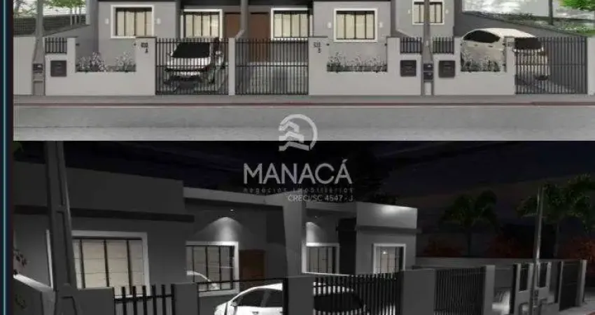 Casa geminada com 2 quartos à venda, quinta dos açorianos - barra velha