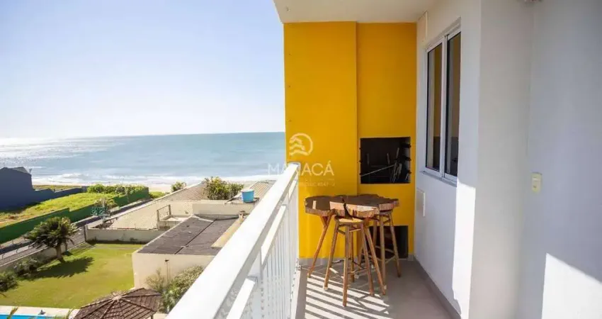Apartamento pé na areia Vila Açoriana 2 quartos com piscina