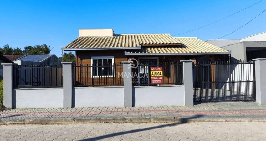 Casa para alugar mista, 2 quartos, amplo terreno, bairro Itajuba, Barra Velha - SC