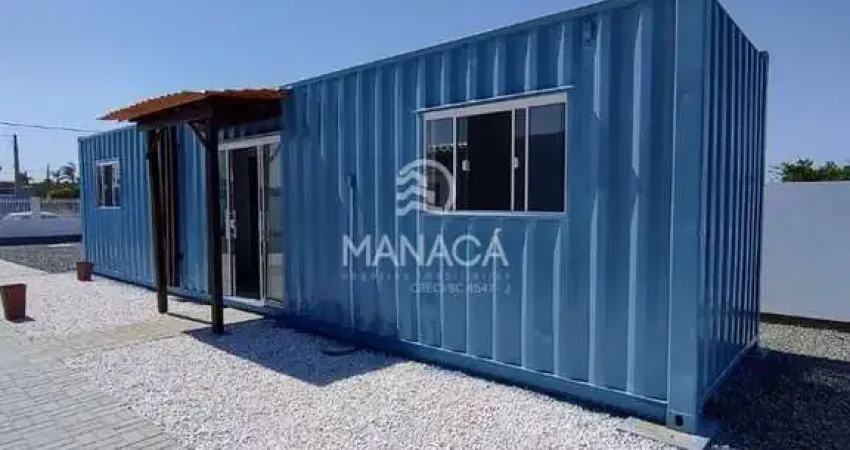 Aluguel - Casa container com 02 quartos, Nova Barra Velha - SC
