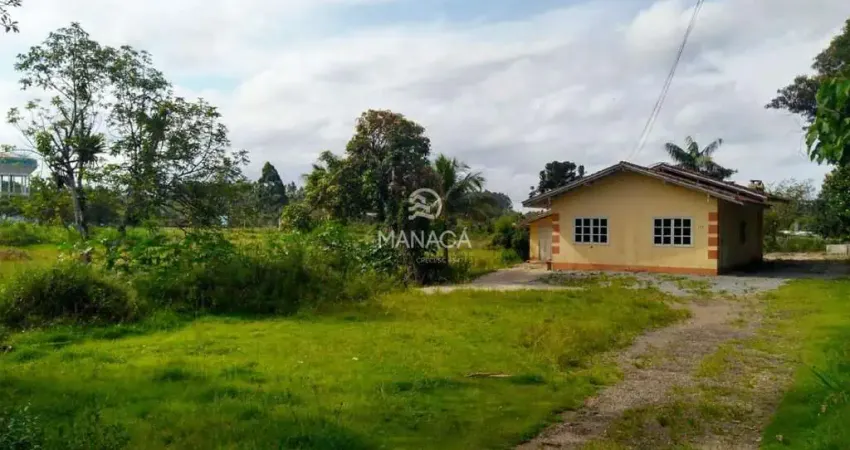 Chácara 10.000m² com casa para venda localizado no bairro sertãozinho, barra velha - sc