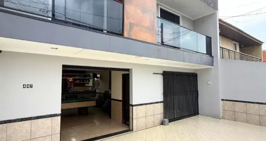 Excelente sobrado com ponto comercial no bairro jardim cruzeiro