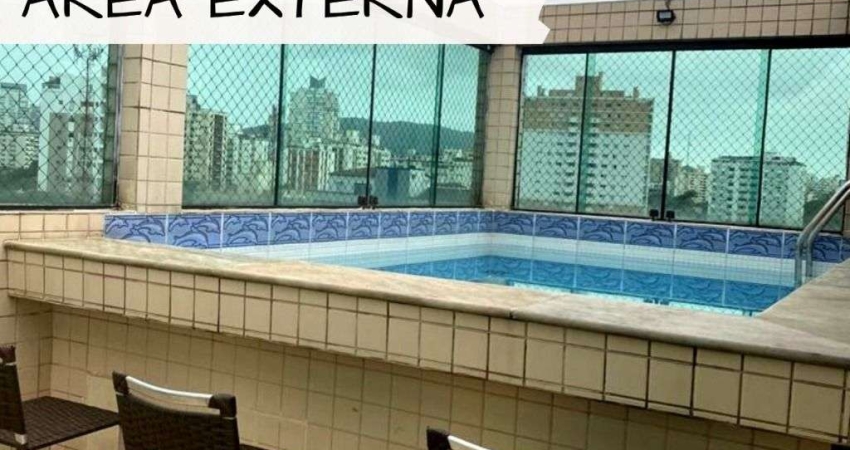 Cobertura com 4 dormitórios, 220 m² - venda por R$ 1.378.000,00 ou aluguel por R$ 11.085,00/mês - Ponta da Praia - Santos/SP
