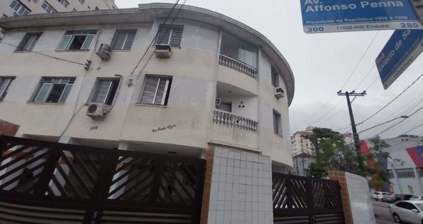 Apartamento com 2 dormitórios à venda, 52 m² por R$ 333.000,00 - Macuco - Santos/SP