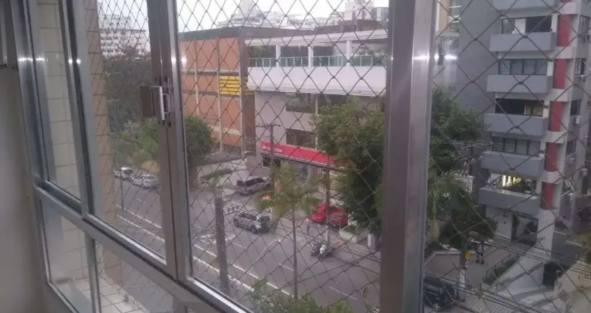 Apartamento com 1 dormitório à venda, 48 m² por r$ 325.000,00 - encruzilhada - santos/sp