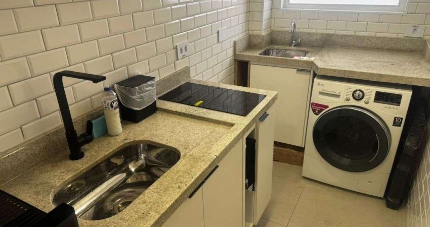 Apartamento com 1 dormitório à venda, 43 m² por R$ 550.000,00 - Pompéia - Santos/SP
