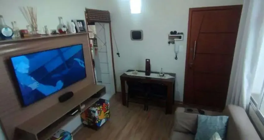 Apartamento com 1 dormitório à venda, 60 m² por r$ 375.000,00 - embaré - santos/sp