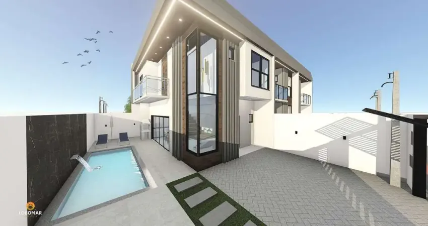 Sobrado 125m² com 2 suítes a apenas 400m do mar em Balneário Piçarras SC R$760.0
