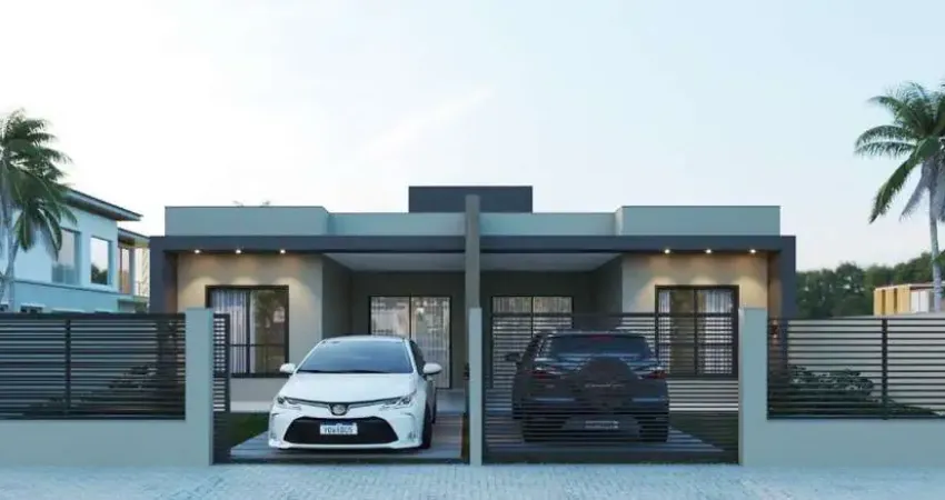 Casa em construção, com 2 dormitórios, á apenas 600m do mar, em itajuba, barra v