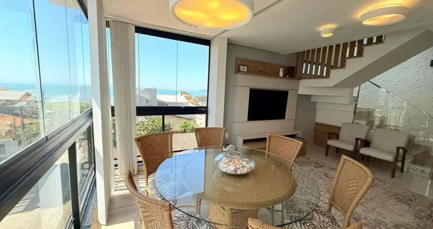 Cobertura mobiliada quadra mar, à 100 metros do mar, em balneário piçarras/sc!