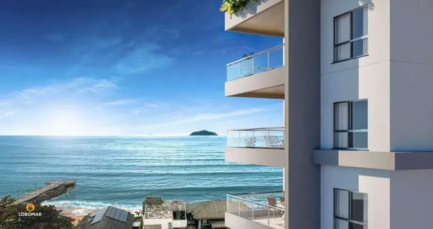 Lançamento à apenas 30m do mar, com vista mar e 3 suítes - centro, balneário piç