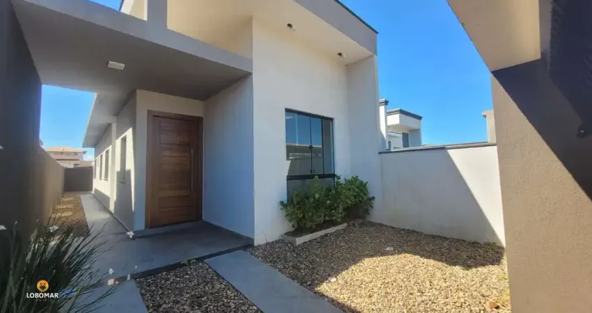 Casa nova, pronta para morar, 3 dormitórios, sendo 1 suíte, itajuba, barra velha