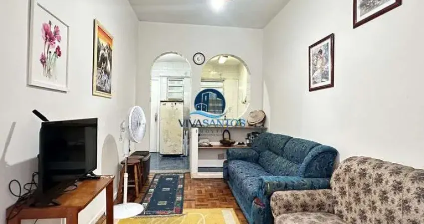 Apartamento com 1 quarto à venda no José Menino, Santos 