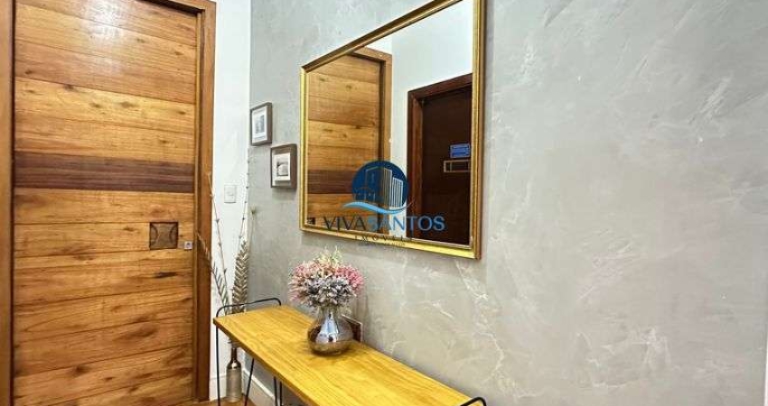 Apartamento no Boqueirão em Santos/SP  na quadra da praia.