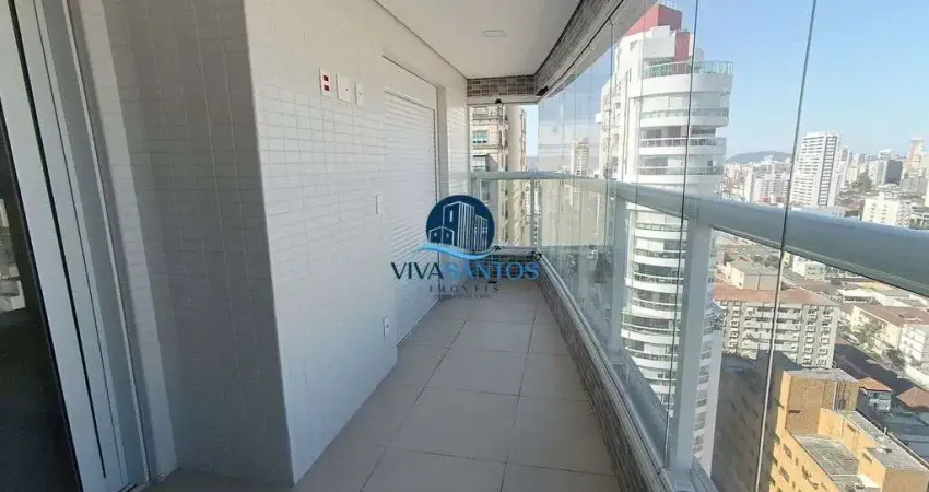 Apartamento com 2 quartos para alugar no Boqueirão, Santos 