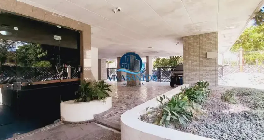 Vende apartamento com 97 m², 3 quartos, 3 wc´s, no embaré - santos - sp