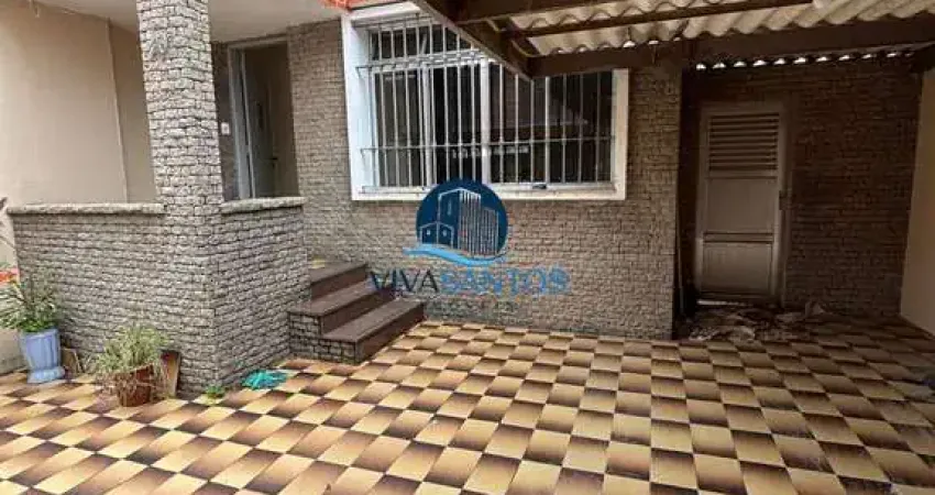 Casa com 2 quartos à venda no Embaré, Santos