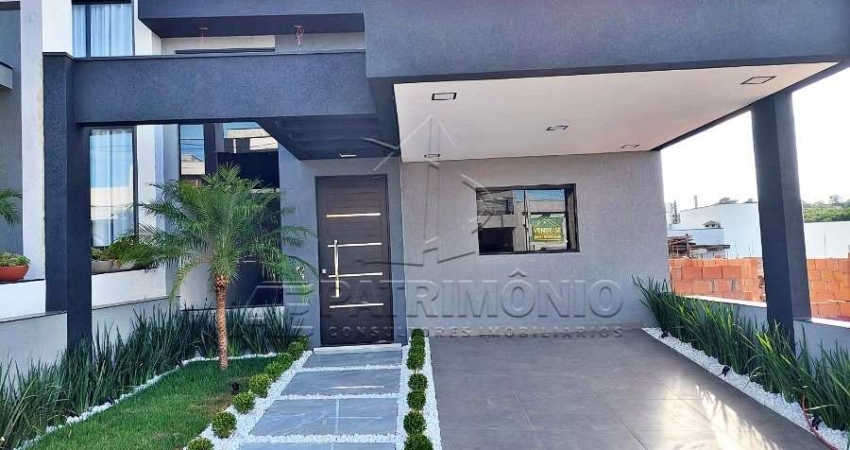 CASA TERREA EM CONDOMINIO COM 3 DORMS SENDO 1 SUITE;  HORTO FLORESTAL VILLAGIO RESIDENCIAL; SOROCABA; NORTE