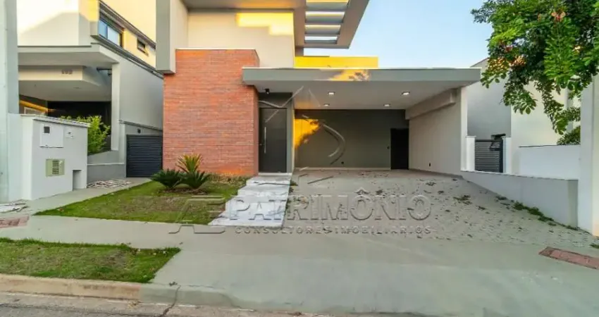 Casa terrea em condominio com 3 suites sendo 1 closet; ondina; sorocaba; leste