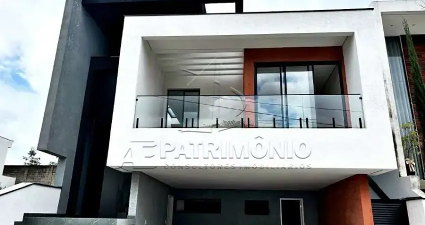 Sobrado em condominio, 2 suites sendo 1 com closet,  residencial flores, votorantim