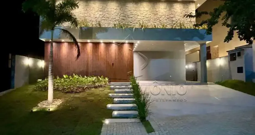 Casa terrea em condominio com 3 suites sendo 1 master;  alphaville nova esplanada 4;  votorantim