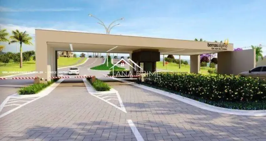 Terreno à venda a partir de 330m terras alpha são josé dos campos