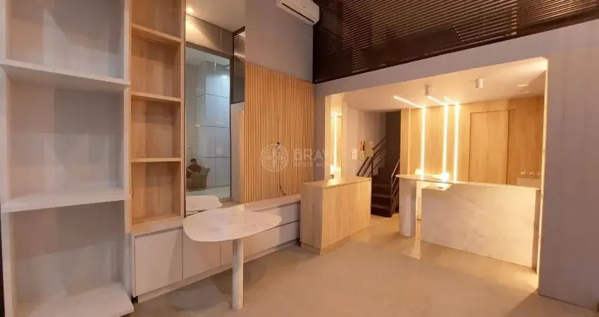 Sala comercial para locação com visibilidade, e localização premium na praia brava! rivieira business mall