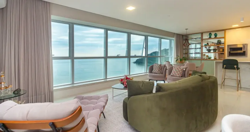 Apartamento mobiliado de alto padrão no epic tower , centro - balneário camboriú