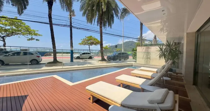 Acqua residence- edifício frente mar, mobiliado e decorado - balneário camboriú