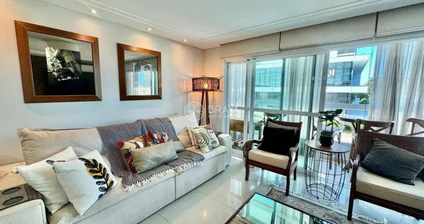 Santorini - apartamento mobiliado quadra mar, praia brava, itajaí