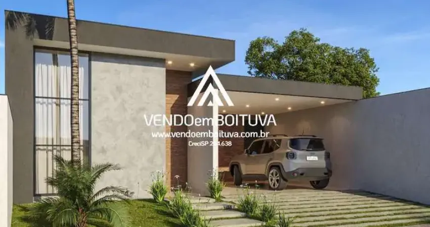 Casa para Venda em Boituva, Portal Ville Jardins, 3 dormitórios, 1 suíte, 3 banheiros, 2 vagas