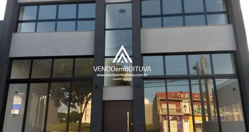 Sala comercial para locação em boituva, centro empresarial castelo branco, 2 banheiros