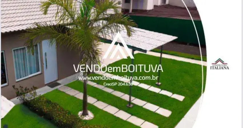 Casa em Condomínio para Venda em Boituva, Flora Ville, 2 dormitórios, 1 banheiro, 1 vaga