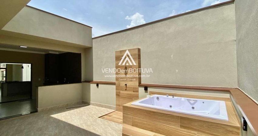 Casa para Venda em Boituva, Portal Ville Azaléia, 3 dormitórios, 1 suíte, 2 banheiros, 4 vagas