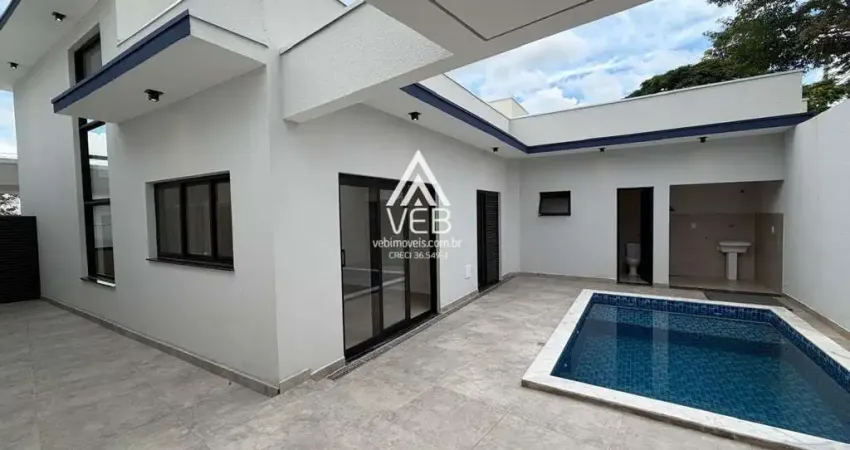 Casa em Condomínio para Venda em Boituva, Tropicália Garden, 3 dormitórios, 2 suítes, 4 banheiros, 4 vagas