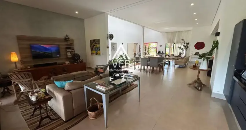 Casa em Condomínio para Venda em Boituva, Portal dos Lagos, 4 dormitórios, 2 suítes, 5 banheiros, 6 vagas