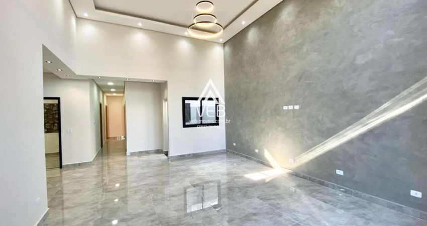 Casa para Venda em Boituva, Portal Ville Jardins, 3 dormitórios, 1 suíte, 3 banheiros, 4 vagas