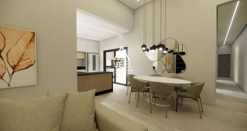 Casa para Venda em Boituva, Portal Ville Jardins, 3 dormitórios, 1 suíte, 2 banheiros, 2 vagas
