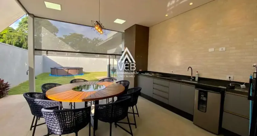 Casa em Condomínio para Venda em Boituva, Residencial Haras Inga Mirim, 3 dormitórios, 3 suítes, 4 banheiros, 4 vagas