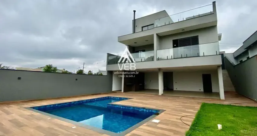 Casa em Condomínio para Venda em Boituva, Residencial Haras Inga Mirim, 3 dormitórios, 3 suítes, 5 banheiros, 4 vagas