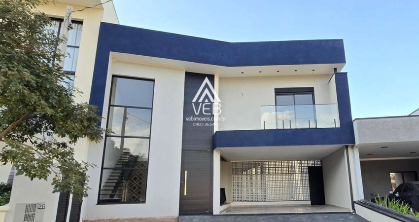 Casa em Condomínio para Venda em Boituva, Portal Ville Jardins Europa, 3 dormitórios, 1 suíte, 4 banheiros, 5 vagas