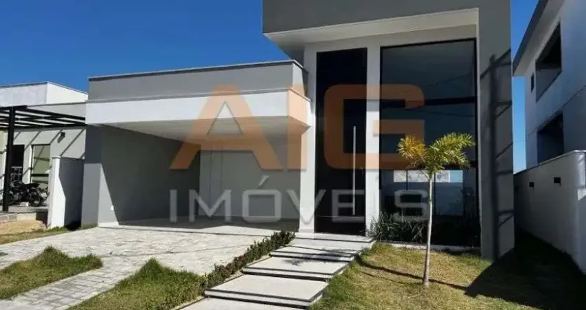 Casa moderna em condomínio fechado e total segurança.
