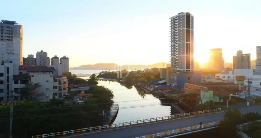 Apartamento frente mar / vista definitiva, pereque, porto belo - sc