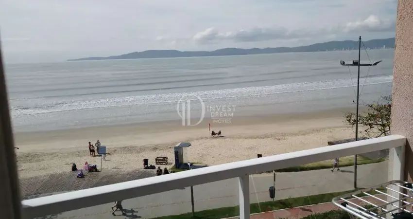 Apartamento frente mar para temporada, meia praia, itapema - sc