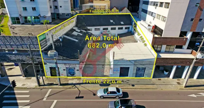 Terreno à venda na Avenida Presidente Affonso Camargo, 605, Cristo Rei, Curitiba