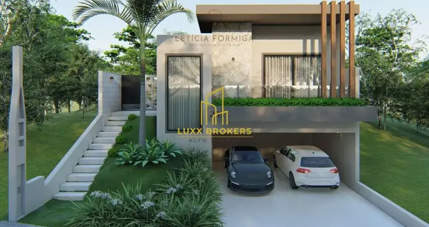 Casa em condomínio em loteamento reserva ermida, jundiaí/sp